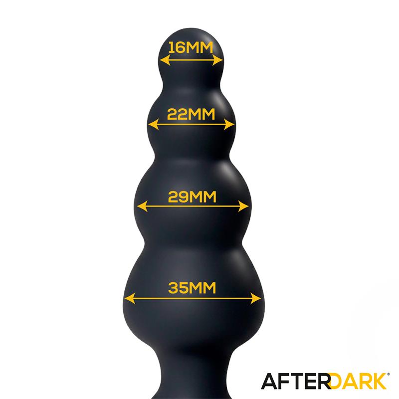 AFTERDARK - Timko Anal Plug with Silicone Ring — zdjęcie 4
