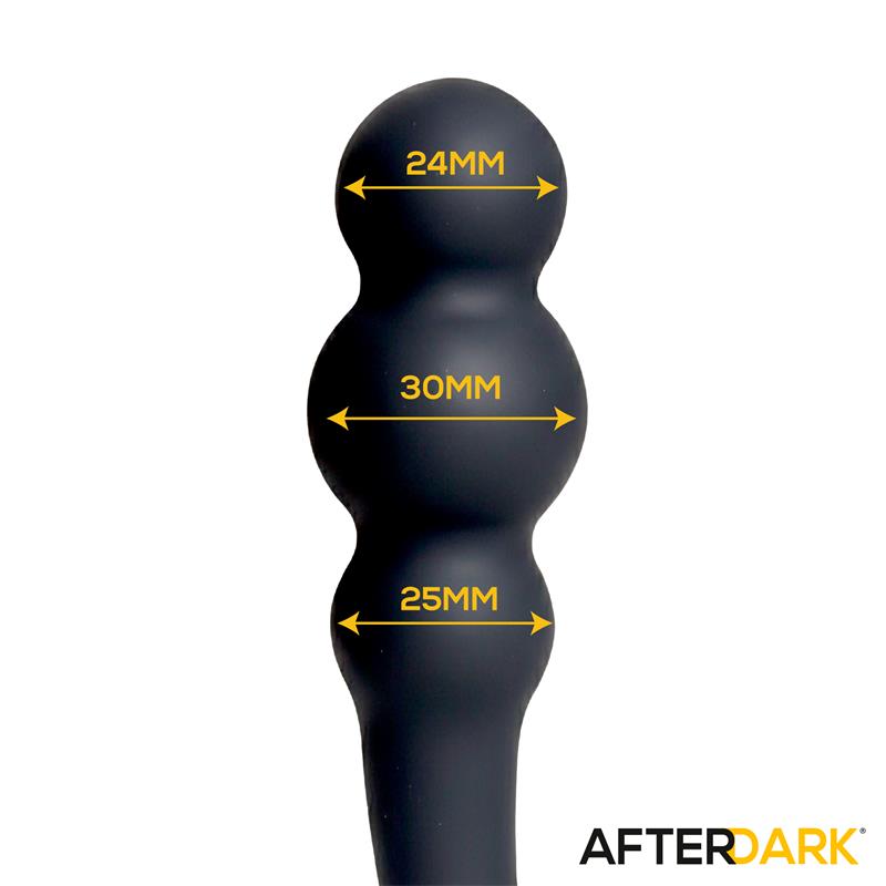 AFTERDARK - Gert Anal Plug with Silicone Ring — zdjęcie 4
