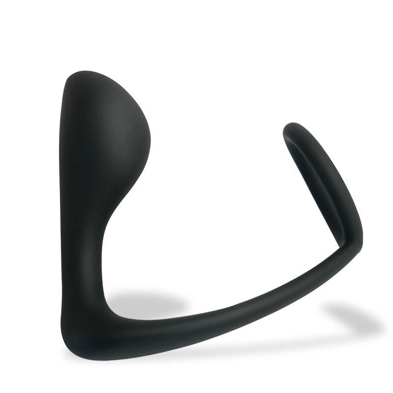 AFTERDARK - Yastant Anal Plug with Testicles Ring — zdjęcie 4