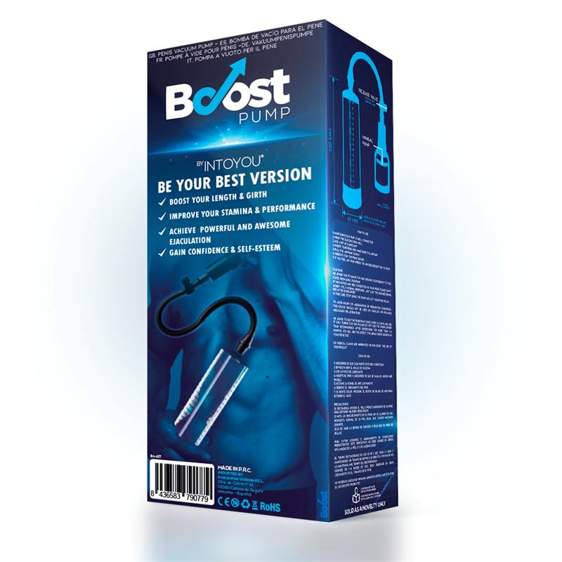 BOOST PUMPS - Manual Penis Pump PSX02 Crystal — zdjęcie 4