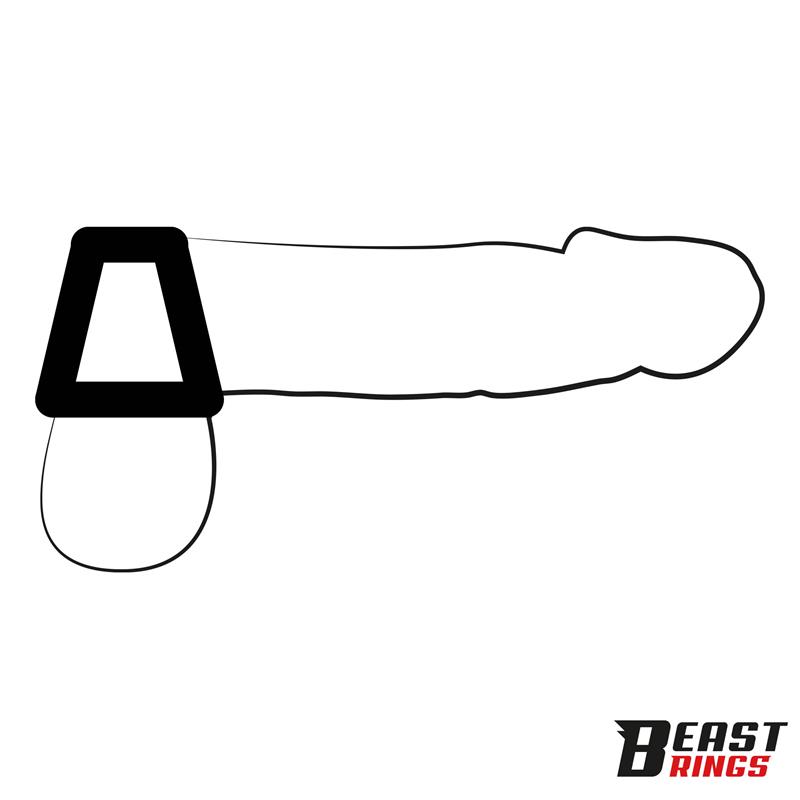 BEAST RINGS - Multicockring Silicone 47 mm — zdjęcie 4