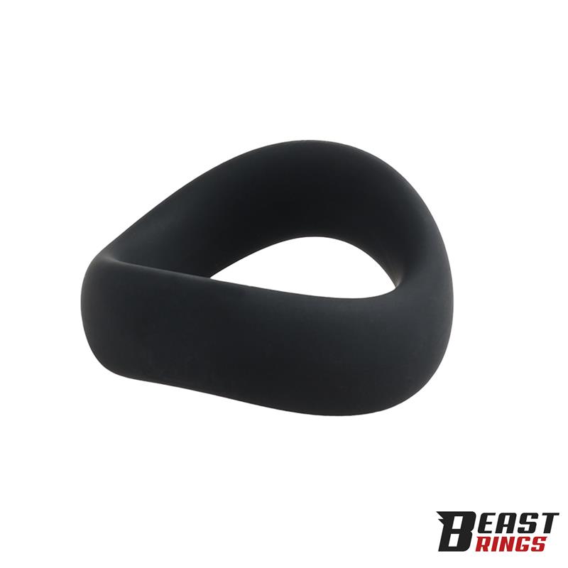BEAST RINGS - Penis Ring Solid Silicone 47.5 mm Size M — zdjęcie 4