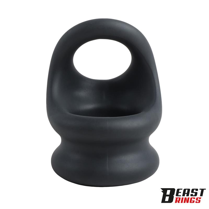 BEAST RINGS - Double Penis Ring Liquid Silicone 27/30 mm — zdjęcie 4