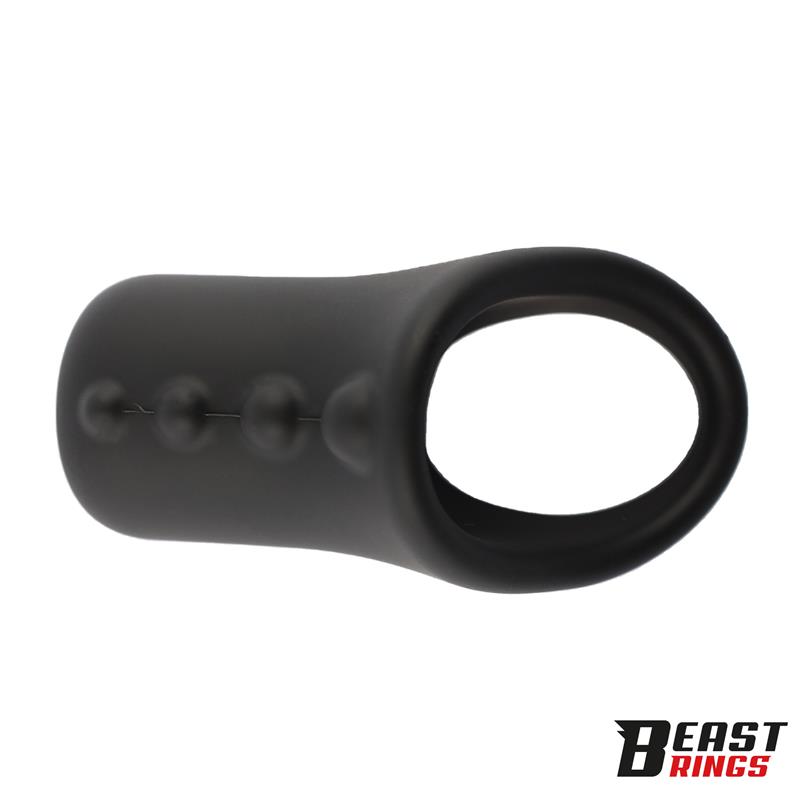 BEAST RINGS - Penis Ring Liquid Silicone 47.5 mm — zdjęcie 4