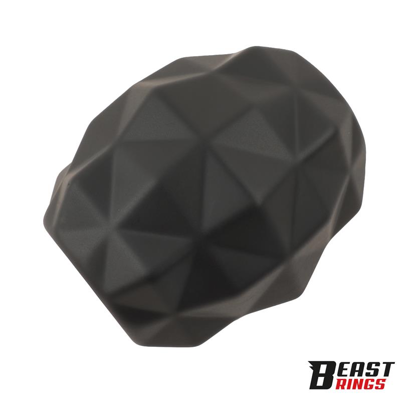 BEAST RINGS - Penis Ring and Stroker Liquid Silicone 25 mm — zdjęcie 4