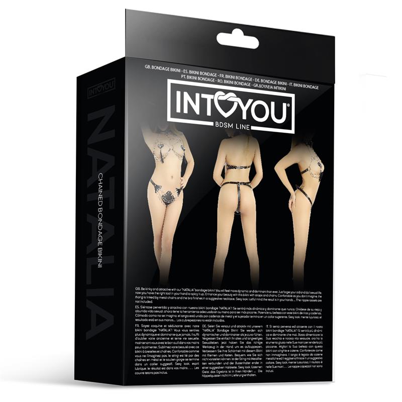 INTOYOU BDSM LINE - Natalia Chained Bikini for Bondage — zdjęcie 4