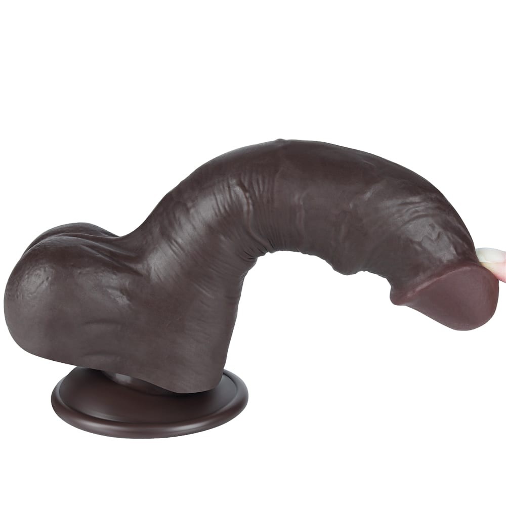 Dildo z przyssawk¹ 20 cm Lovetoy — zdjęcie 3