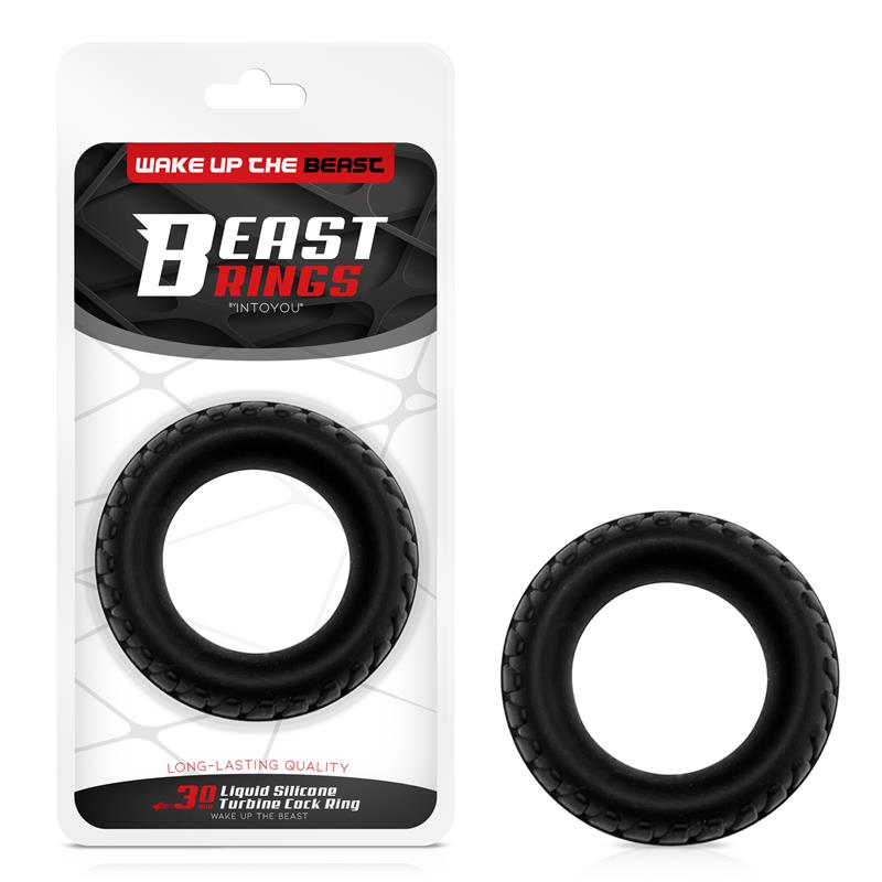 BEAST RINGS - Penis Ring Turbine Liquid Silicone 30 mm