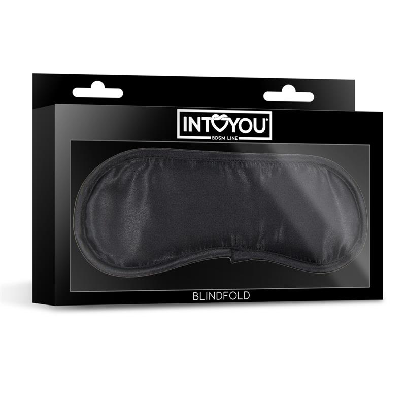INTOYOU BDSM LINE - Satin Blindfold Black