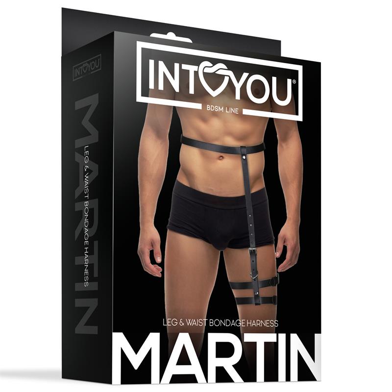 INTOYOU BDSM LINE - Martin Leg and Waist Bondage Harness