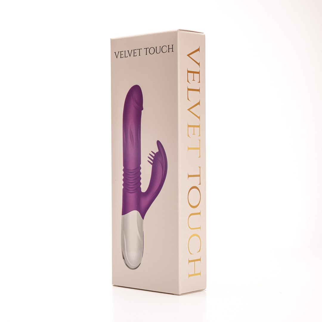 Velvet Touch - Wibrator Silikonowy Typ Króliczek £adowany Usb Fioletowy