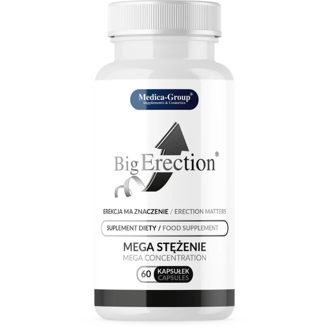 Medica - Supl.diety-Big Erection - kapsu³ki 60 szt — zdjęcie 3