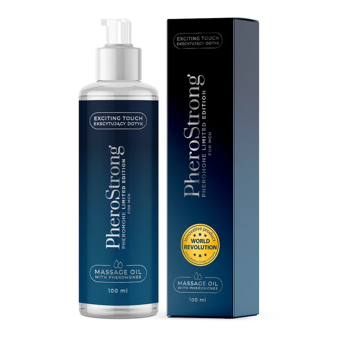Olejek-PheroStrong Limited Edition for Men Massage Oil 100ml — zdjęcie 2