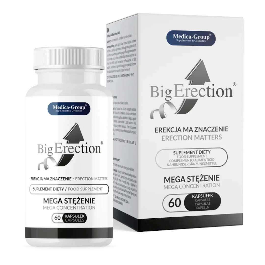Medica - Supl.diety-Big Erection - kapsu³ki 60 szt — zdjęcie 4