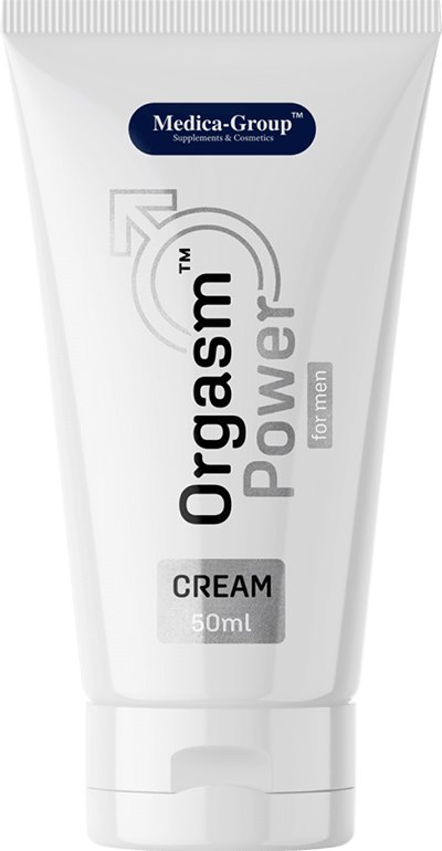 Medica - Krem intymny na mocn¹ i d³ug¹ erekcjê Orgasm Power for Men 50ml — zdjęcie 4