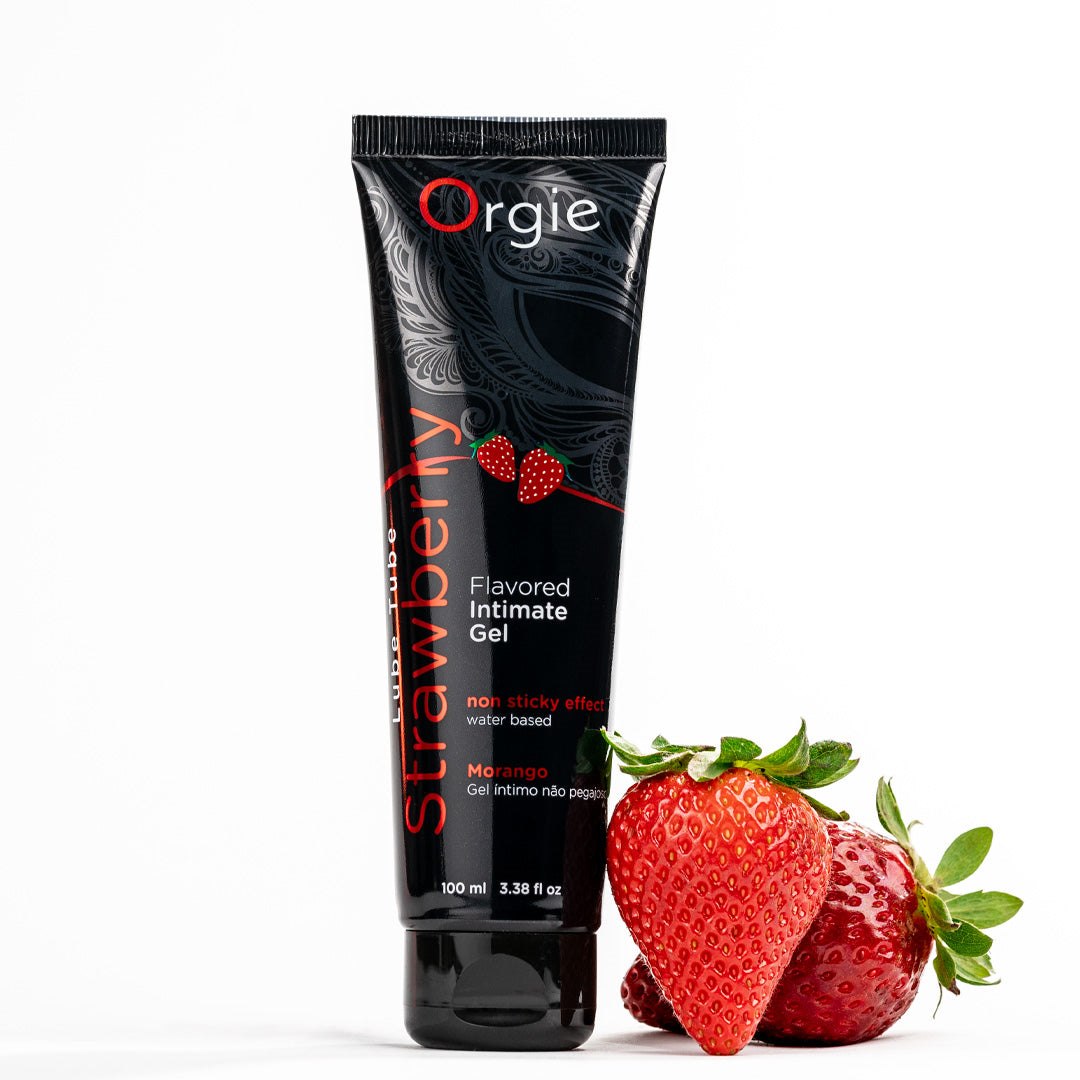 Orgie Lube Tube Strawberry Water-Based Intimate Gel — zdjęcie 2