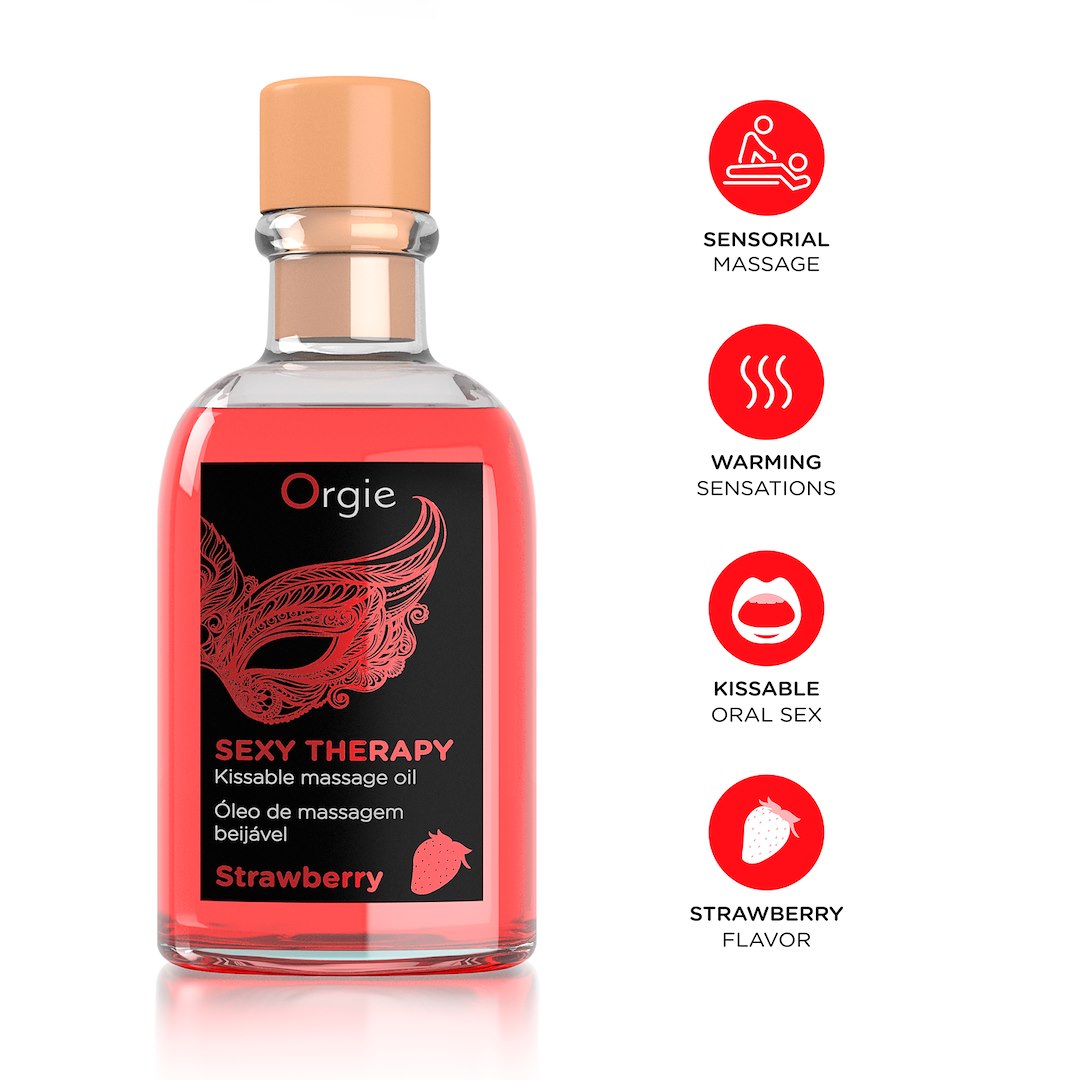 Orgie Sexy Therapy Kissable Massage Set Strawberry — zdjęcie 2
