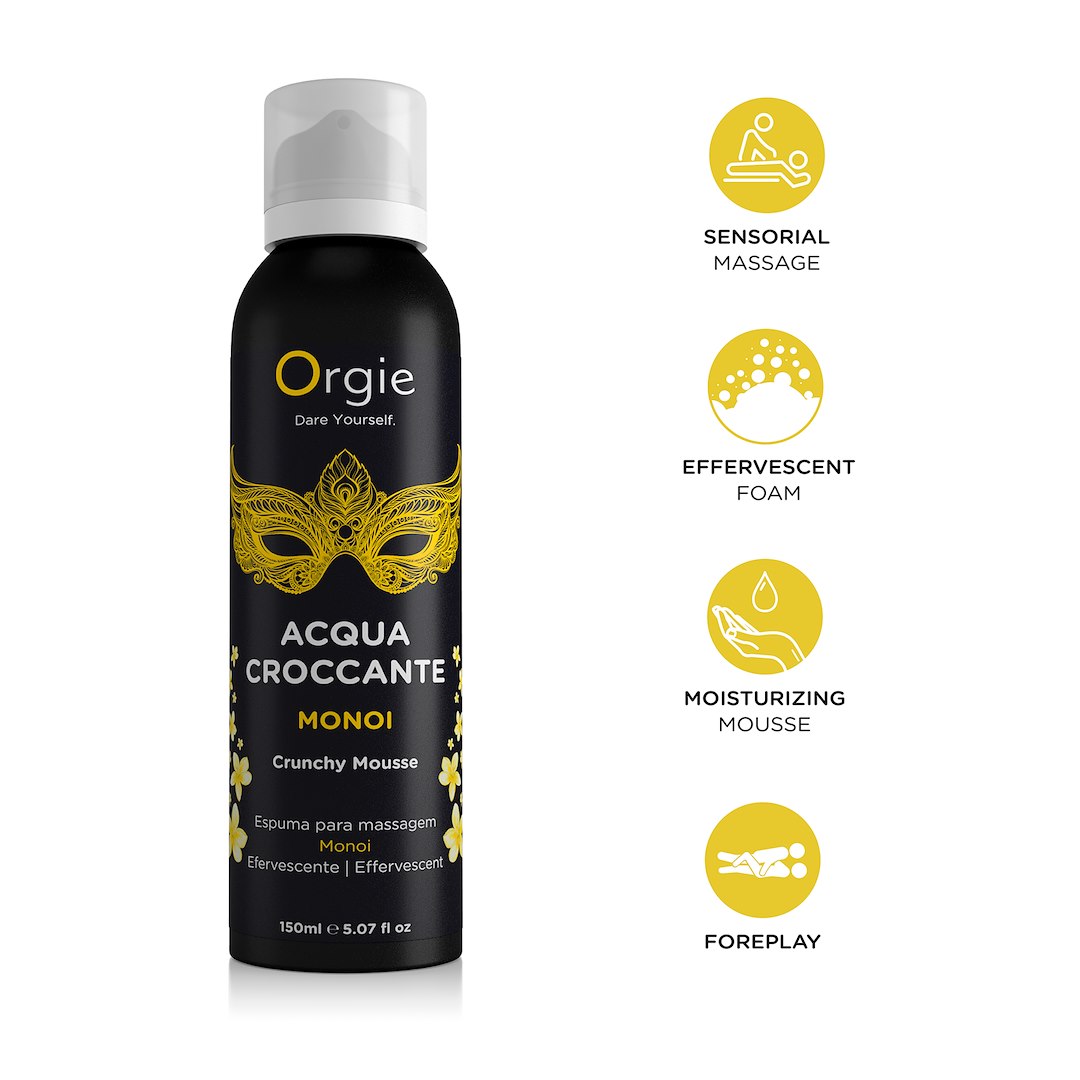 Orgie Acqua Crocante Crunch Massage Mousse Monoi — zdjęcie 2