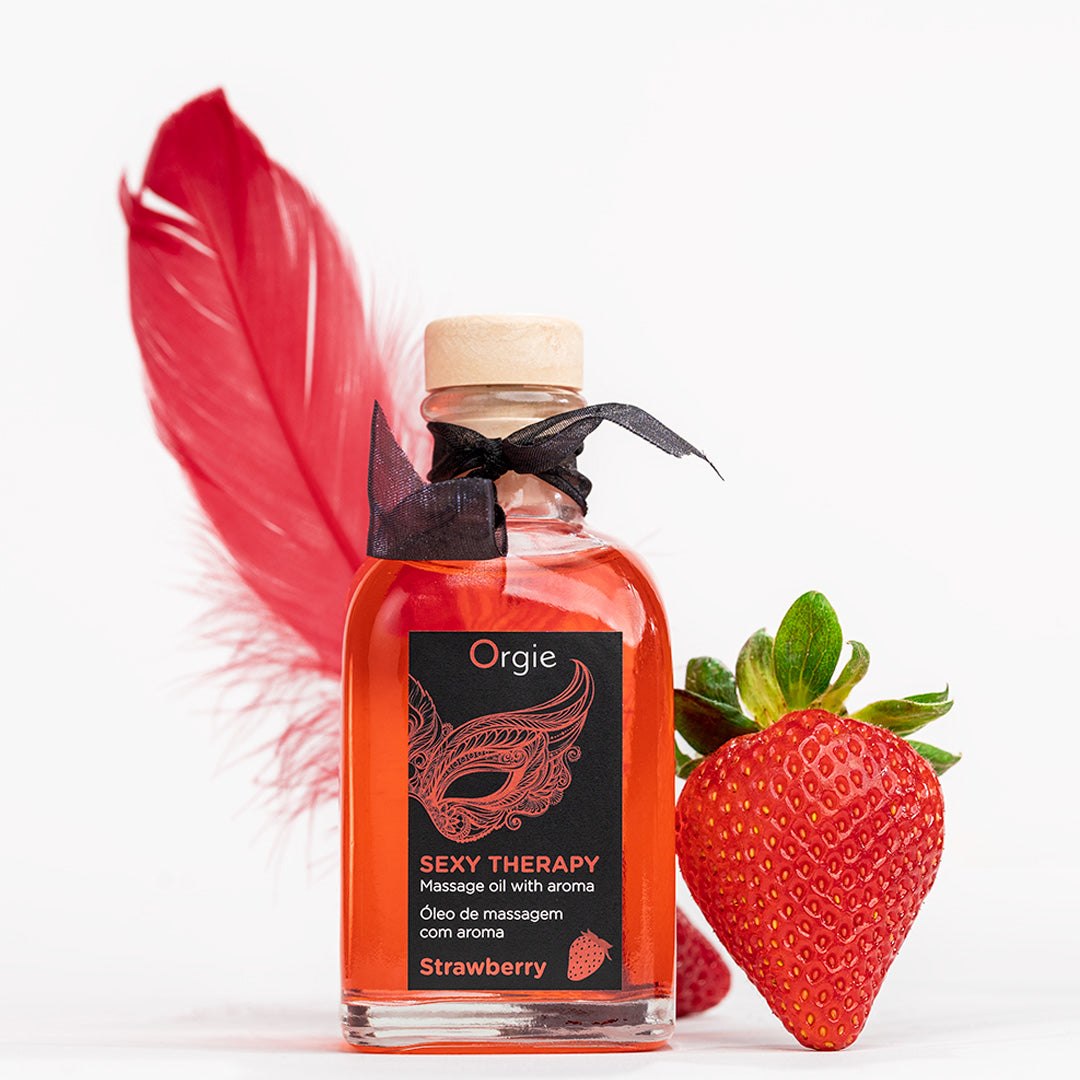 Orgie Sexy Therapy Kissable Massage Set Strawberry — zdjęcie 3