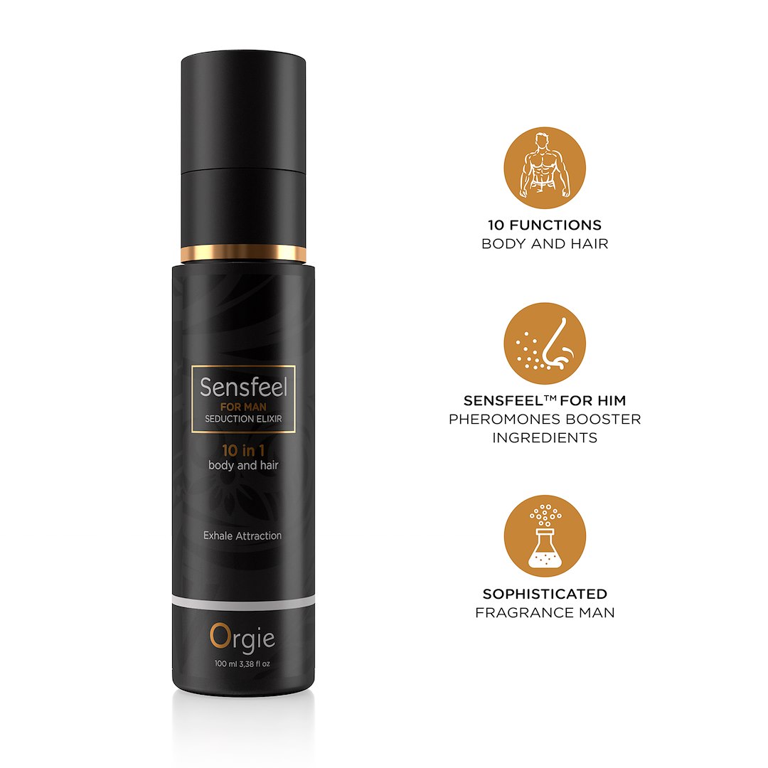 Orgie Sensfeel Seduction Elixir 10 in 1 for Man - Pheromone Booster — zdjęcie 3