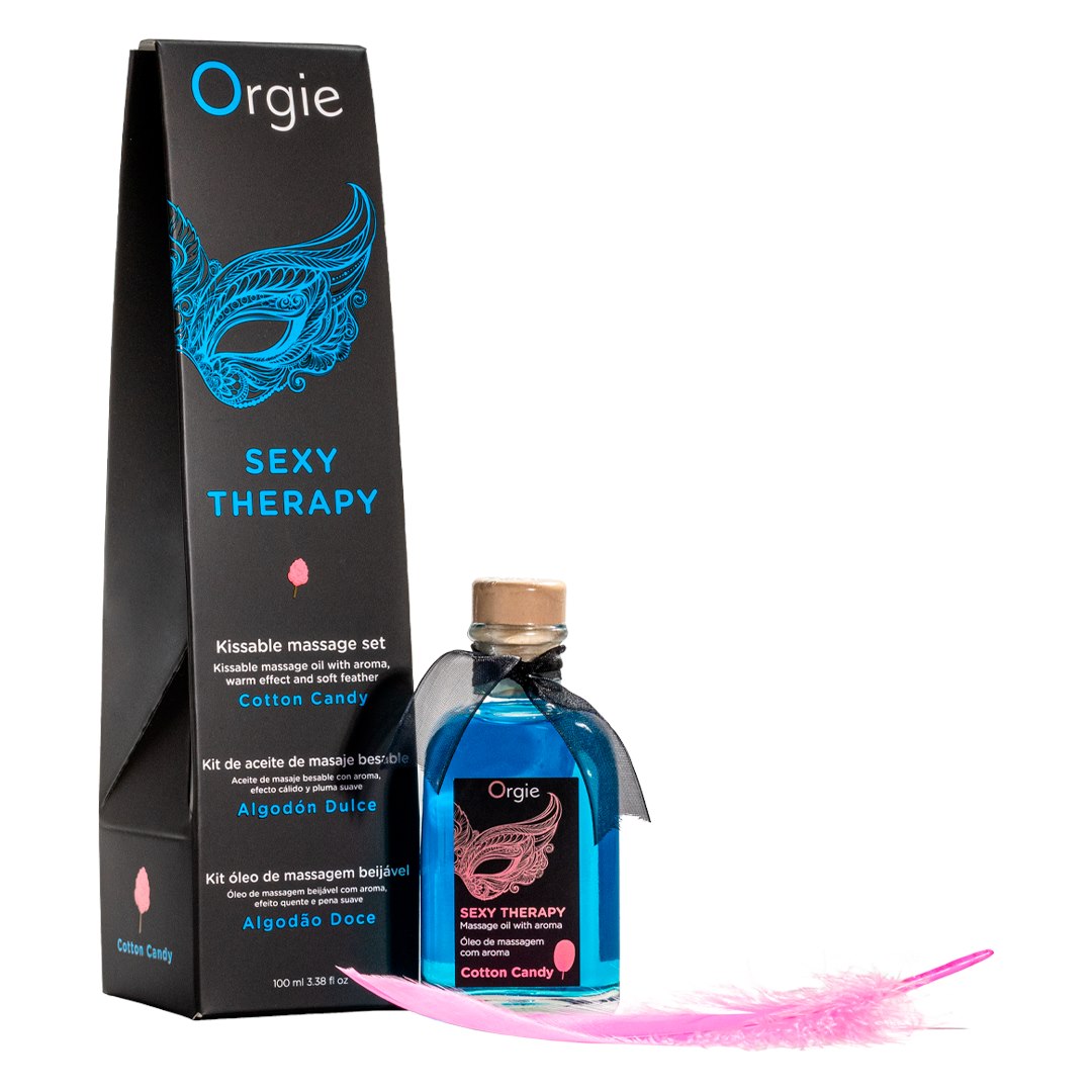 Orgie Sexy Therapy Kissable Massage Set Cotton Candy