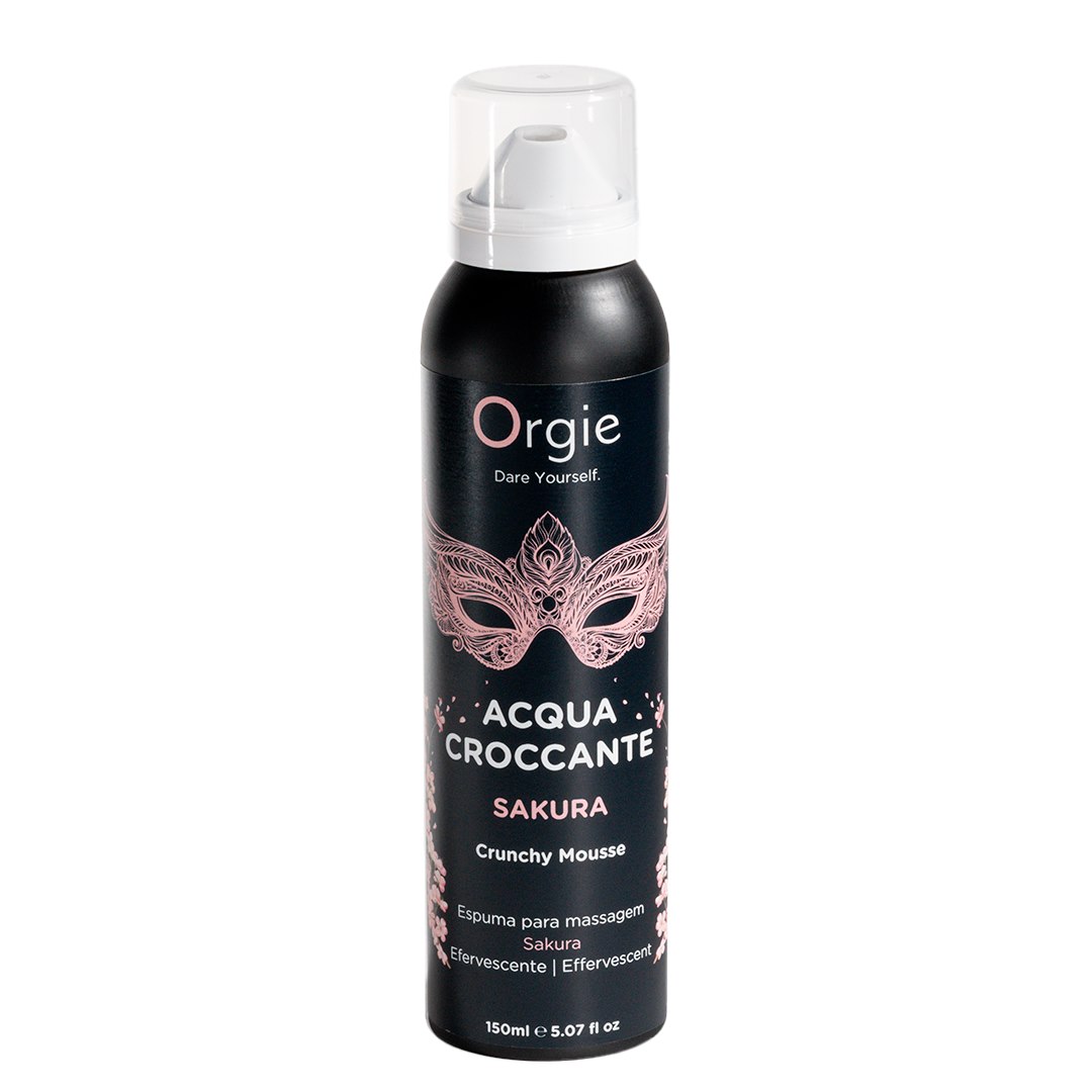 Orgie Acqua Crocante Crunch Massage Mousse Sakura