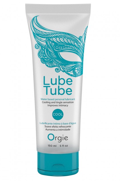 Orgie Lube Tube Cool Water-Based Intimate Gel With Cooling Effect