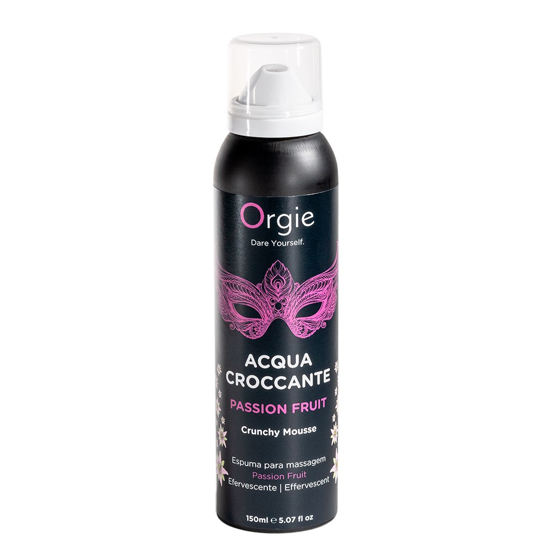 Orgie Acqua Crocante Crunch Massage Mousse Passion Fruit
