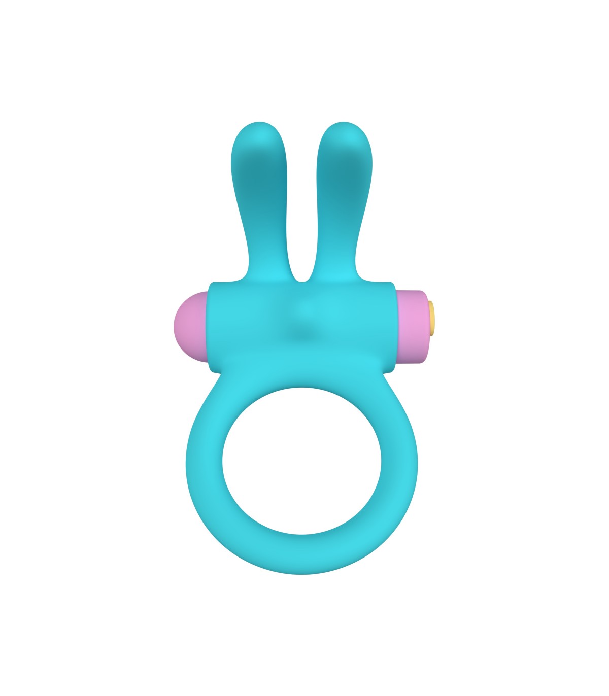 PARTY COLOR TOYS - RINY VIBRATING RING W/ BLUE SILICONE USB CONTROLLER — zdjęcie 4