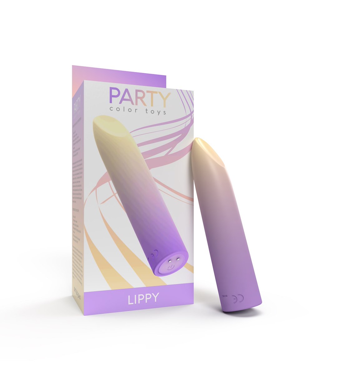 PARTY COLOR TOYS - LILAC LIPPY VIBRATING BULLET
