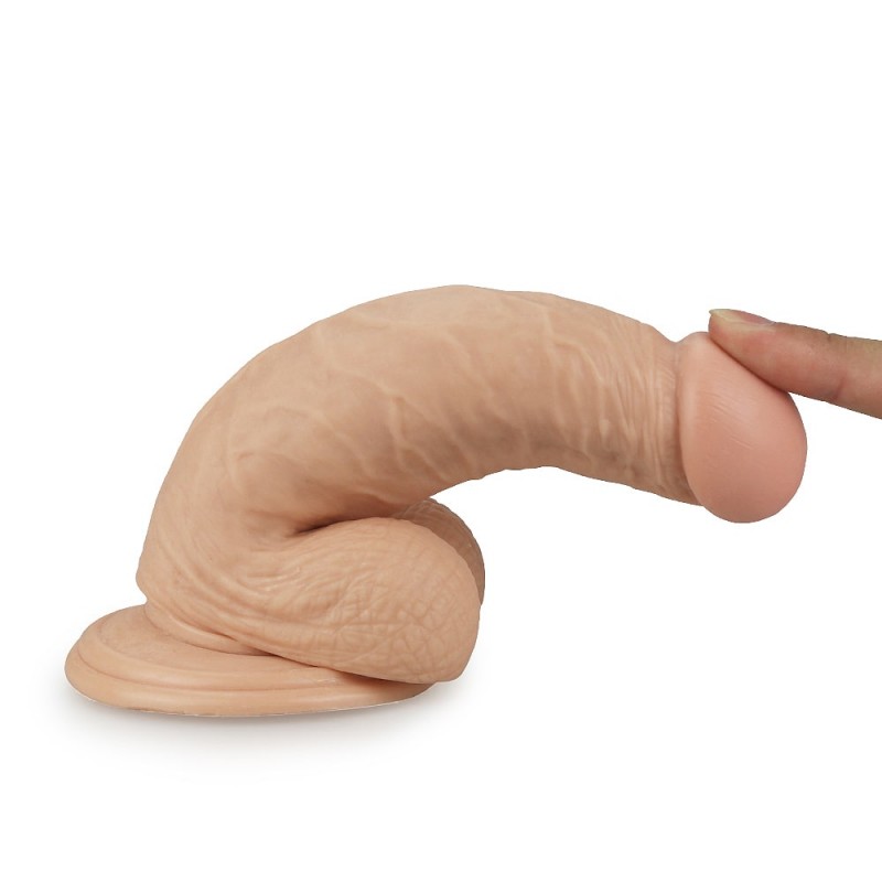 Dildo z przyssawk¹ Real Extreme 17,5cm Lovetoy — zdjęcie 4