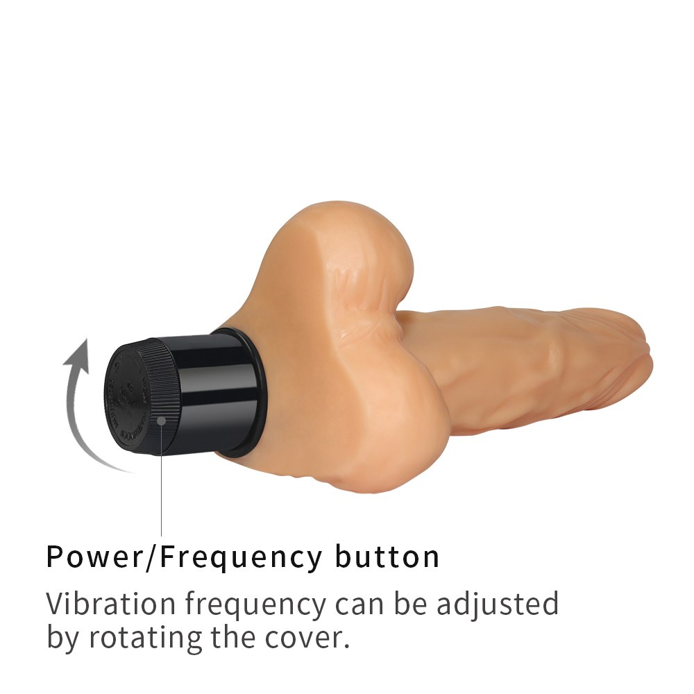 Wibrator Real Feel 20,5 cm Lovetoy — zdjęcie 3