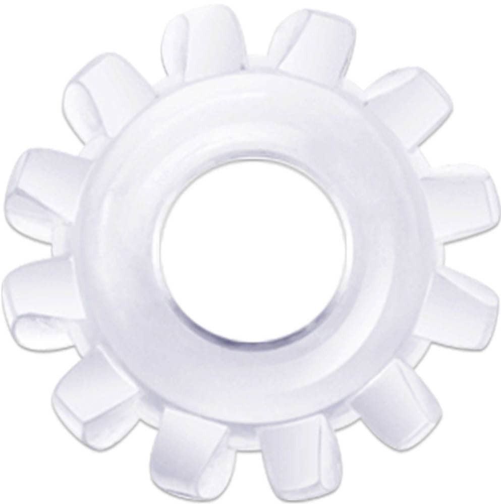 Piercieñ na penisa Lovetoy Power Plus przezroczysty r. 1,6cm