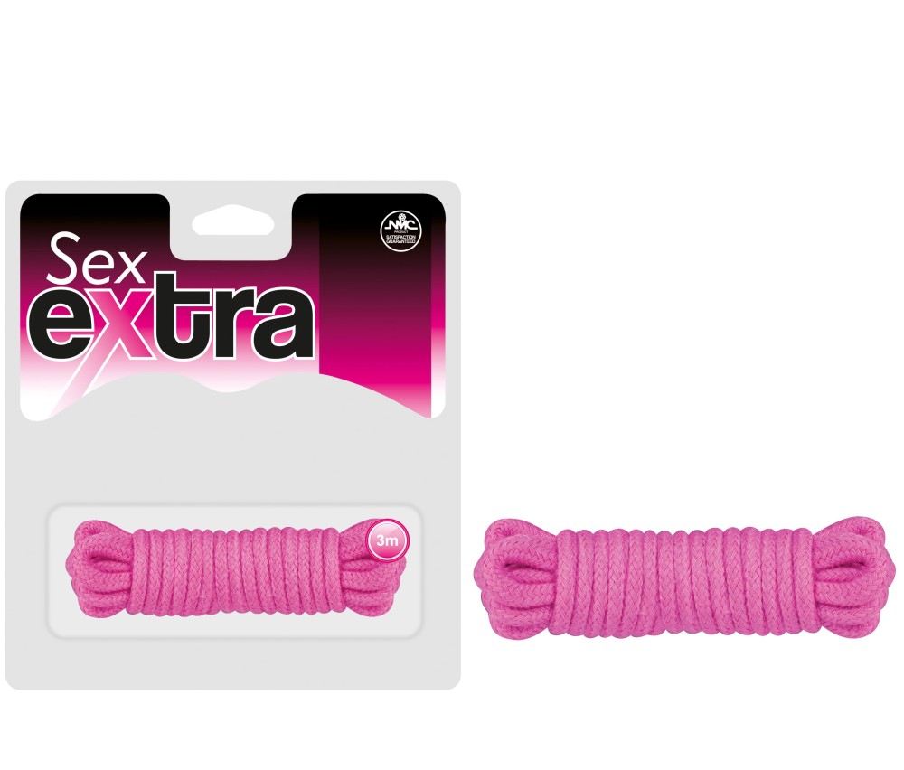NMC - Lina do krêpowania Sex Extra Love 3m ró¿owa — zdjęcie 2