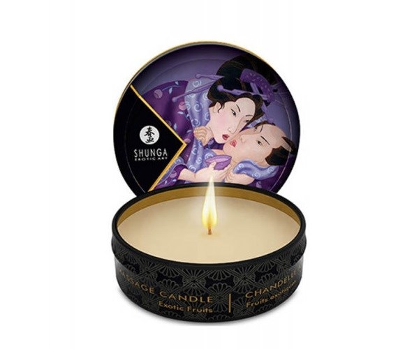 wieca do masa¿u Libido Exotic Fruits 30ml Shunga — zdjęcie 3