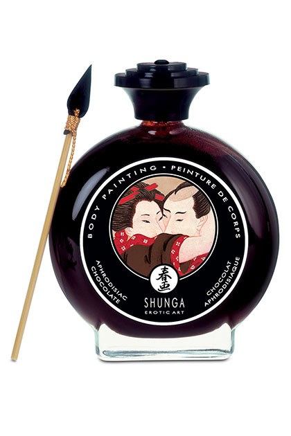 Shunga chocolate body paint