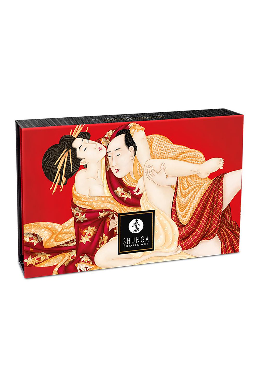 Shunga kissable massage powder sparkling strawberry wine — zdjęcie 2