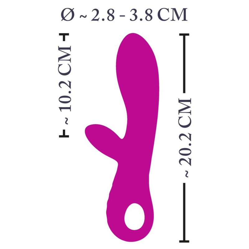 Wibrator silikonowy 20,2 cm XouXou — zdjęcie 3