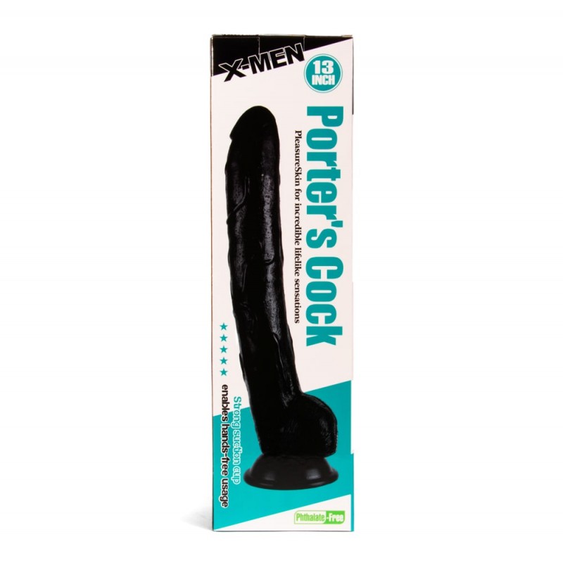 Dildo z przyssawk¹ Porter's Cock 33cm X-MEN