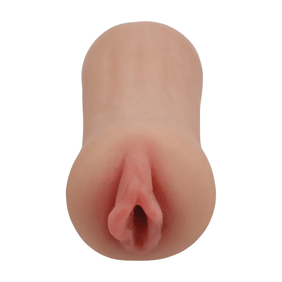 XKIN by Shots - Pinup Dolls - Slumber Party Slut Bettie Blowkiss - TPE Small Masturbator - 127g - Tan — zdjęcie 2
