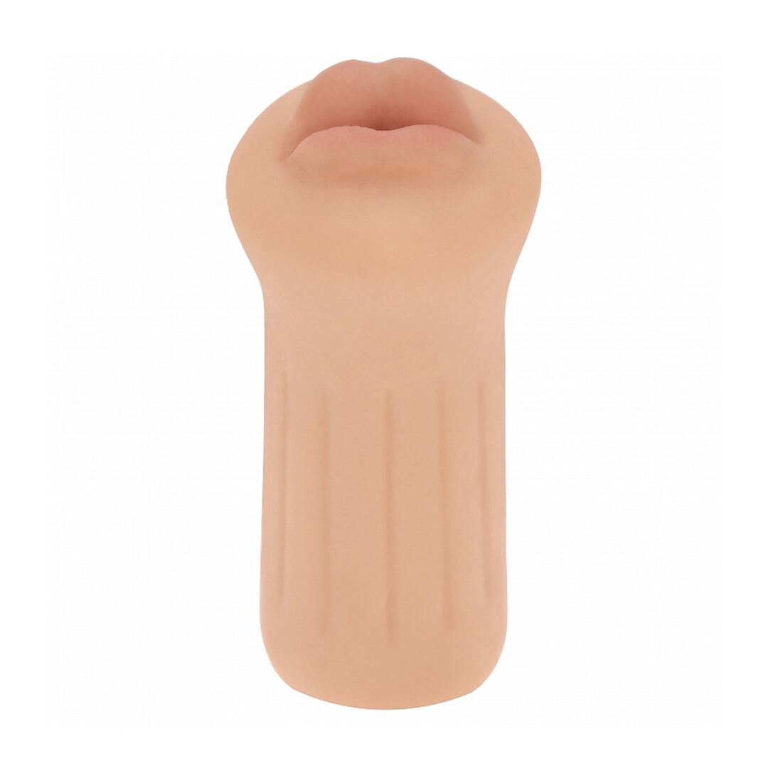 XKIN by Shots - Raw - The Grip - TPE Small Masturbator - 137g - Flesh — zdjęcie 3