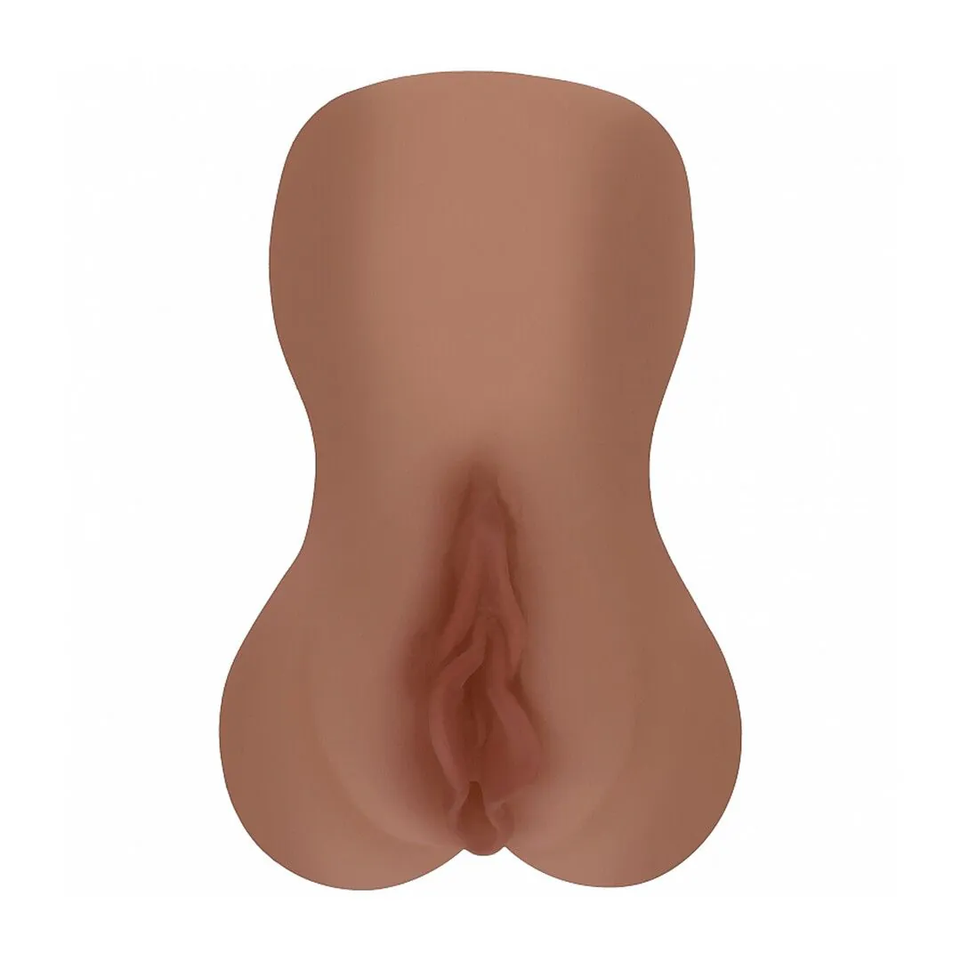 XKIN by Shots - Raw - Velvet Vice - TPE Large Masturbator - 335g - Brown — zdjęcie 3