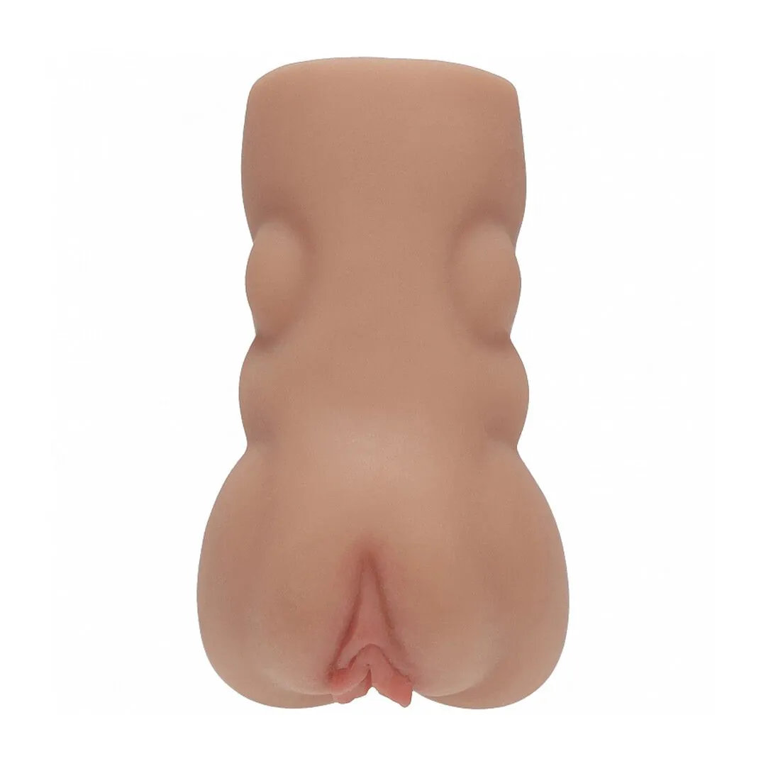 XKIN by Shots - Pinup Dolls - Airforce Brat Bonnie Bombshell - TPE Large Masturbator - 355g - Tan — zdjęcie 2