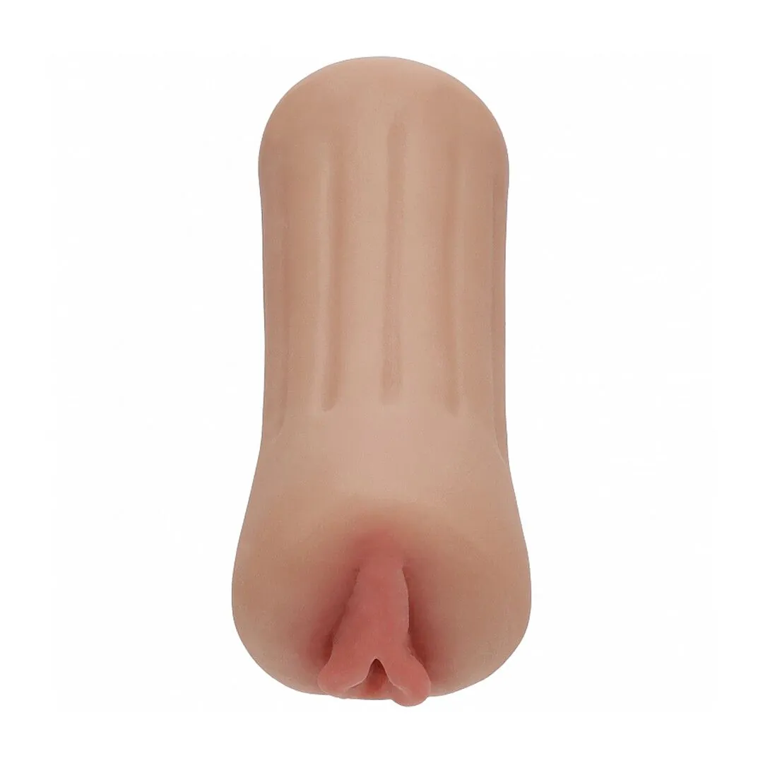 XKIN by Shots - Pinup Dolls - Slumber Party Slut Bettie Blowkiss - TPE Small Masturbator - 127g - Tan — zdjęcie 3
