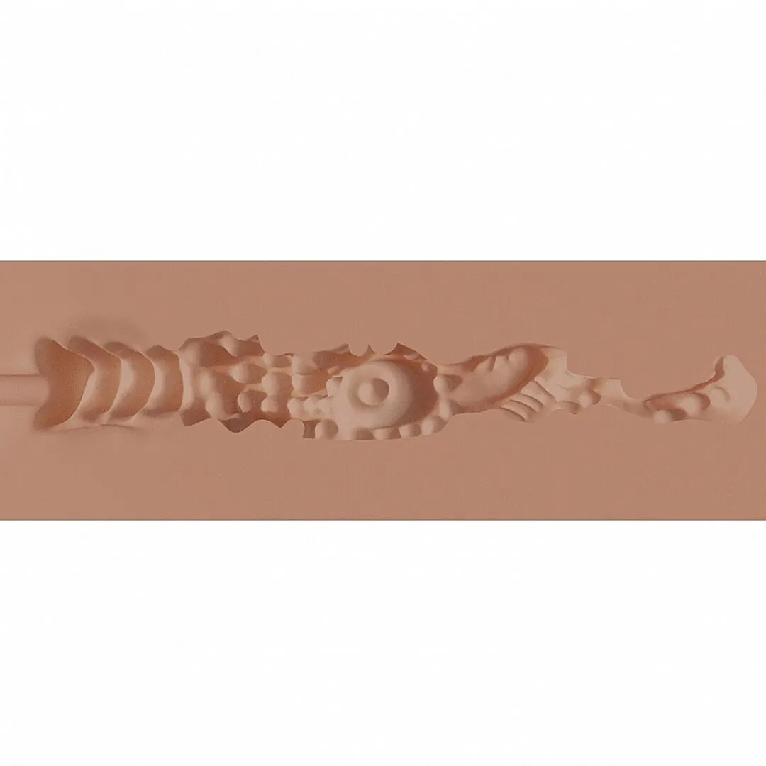 XKIN by Shots - Secret Affairs - Ambered Enchantress Amara - TPE Large Masturbator - 378g - Tan — zdjęcie 4