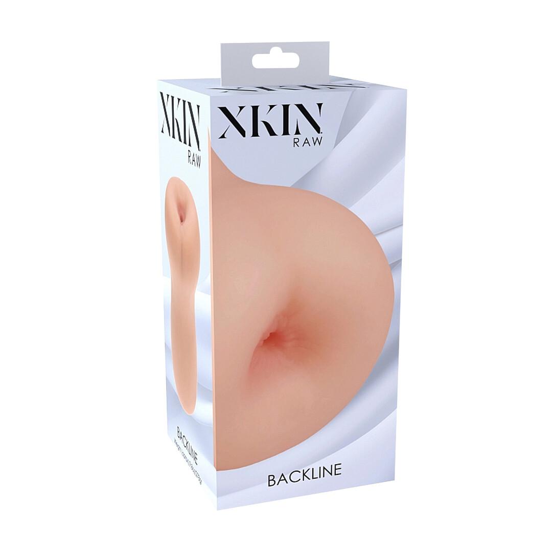 XKIN by Shots - Raw - Backline - TPE Medium Masturbator - 278g - Flesh