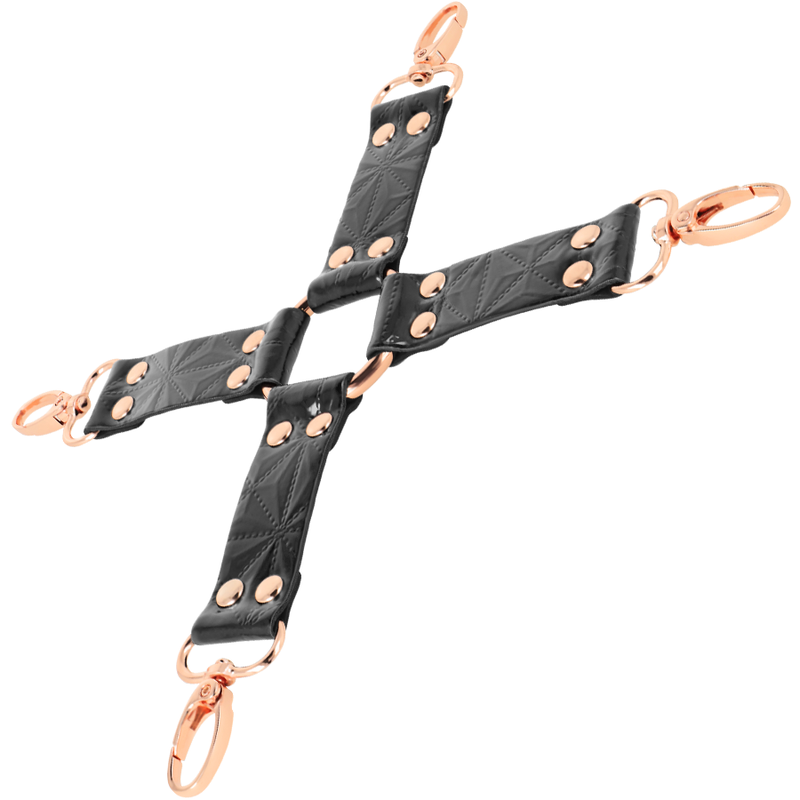 BEGME - KRAWAT ZE SKORY WEGANSKIEJ W BLACK EDITION — zdjęcie 3