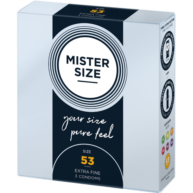 MISTER SIZE - ROZMIAR PREZERWATYWY M 53 MM (3 SZTUKI) — zdjęcie 2
