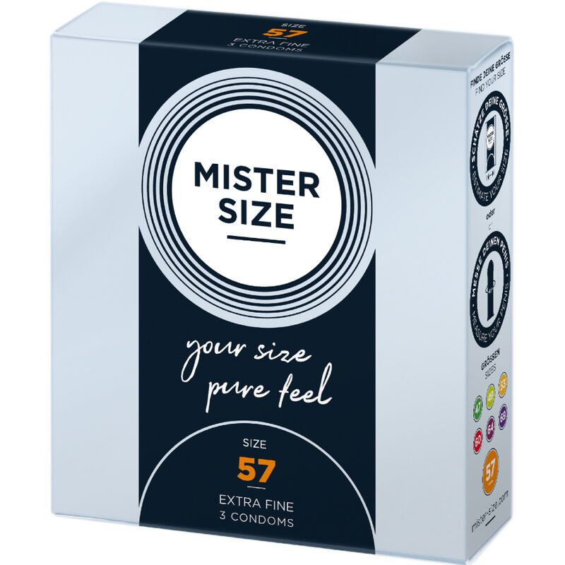 MISTER SIZE - ROZMIAR PREZERWATYWY L 57 MM (3 SZTUKI) — zdjęcie 2