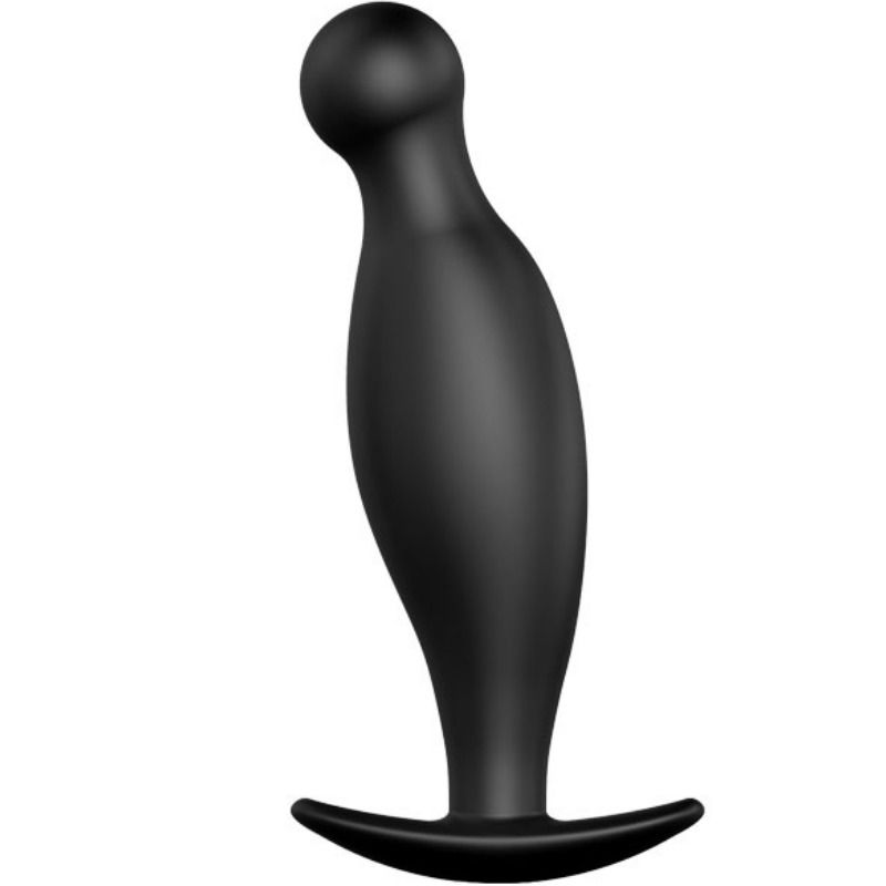PRETTY LOVE - SILIKONOWY KOREK ANALNY 11,7 CM CZARNY
